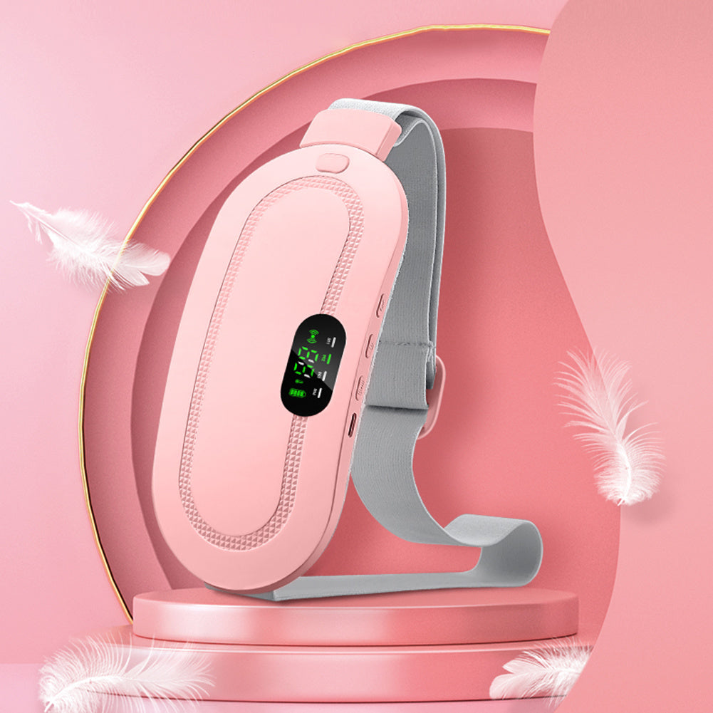 > Cordless Period Pain Relief Belt – Soothing Heat & Vibration