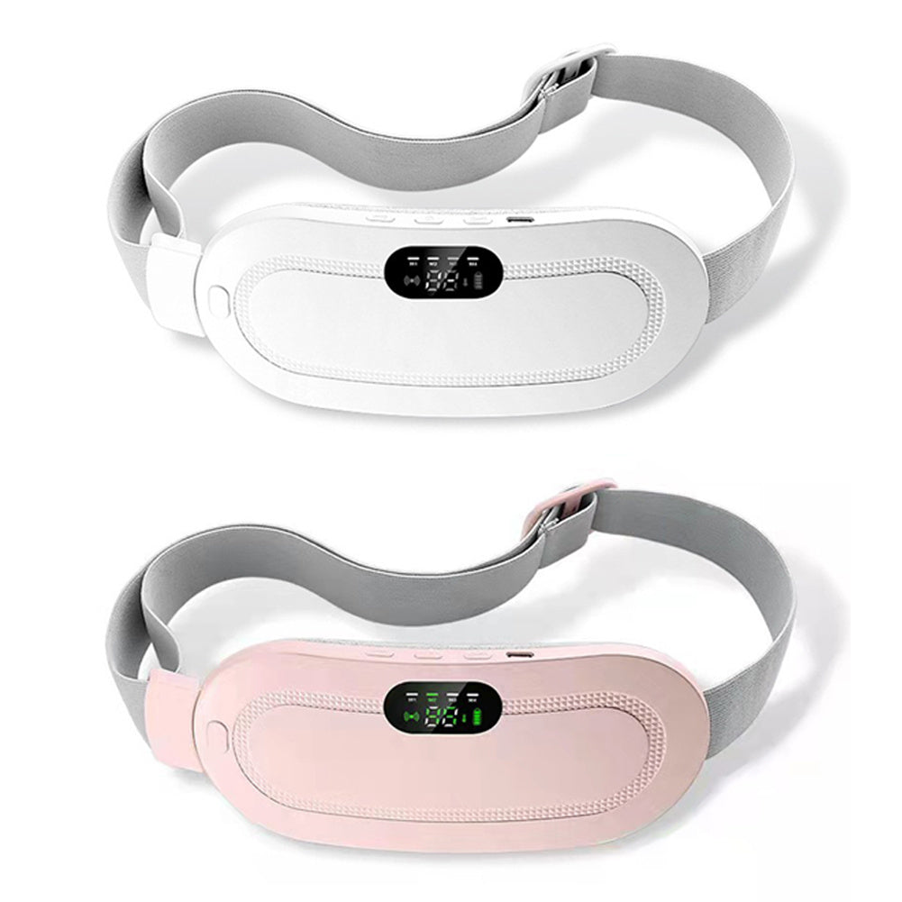 > Cordless Period Pain Relief Belt – Soothing Heat & Vibration